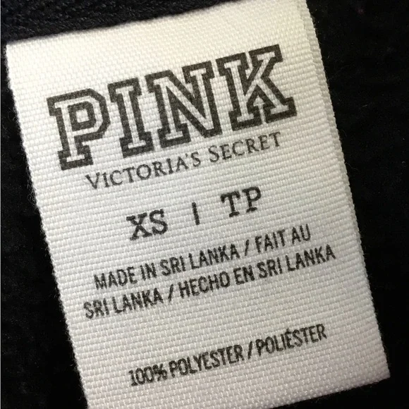 PINK VICTORIA’S SECRET Women’s size X SMALL OHIO STATE FLEECE VEST - Picture 4 of 4